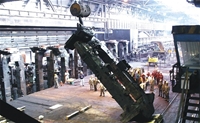 德國ThyssenKrupp 工廠精軋機機架 Finishing Mill Stand of Germany ThyssenKrupp