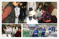 公司組織醫(yī)務人員為孤寡老人免費義診,送去常備藥品。組織志愿者為老人們送去過冬的被褥、棉衣棉褲等。